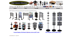 Desktop Screenshot of highimpactdisplays.com