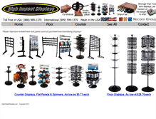Tablet Screenshot of highimpactdisplays.com